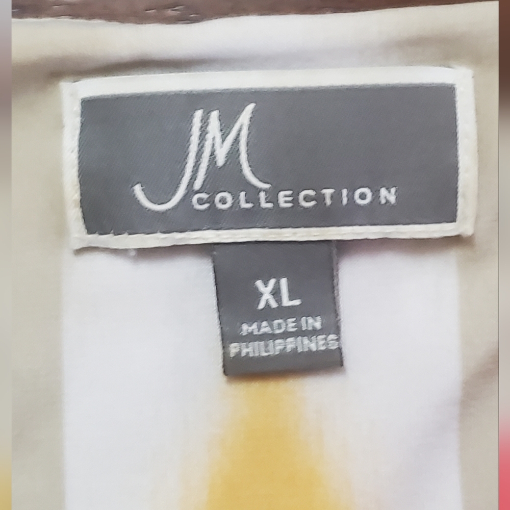 Vibrant JM Collection Blouse XL - Picture 5 of 8
